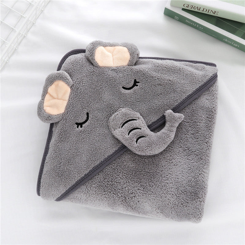 Serviette de bain animaux