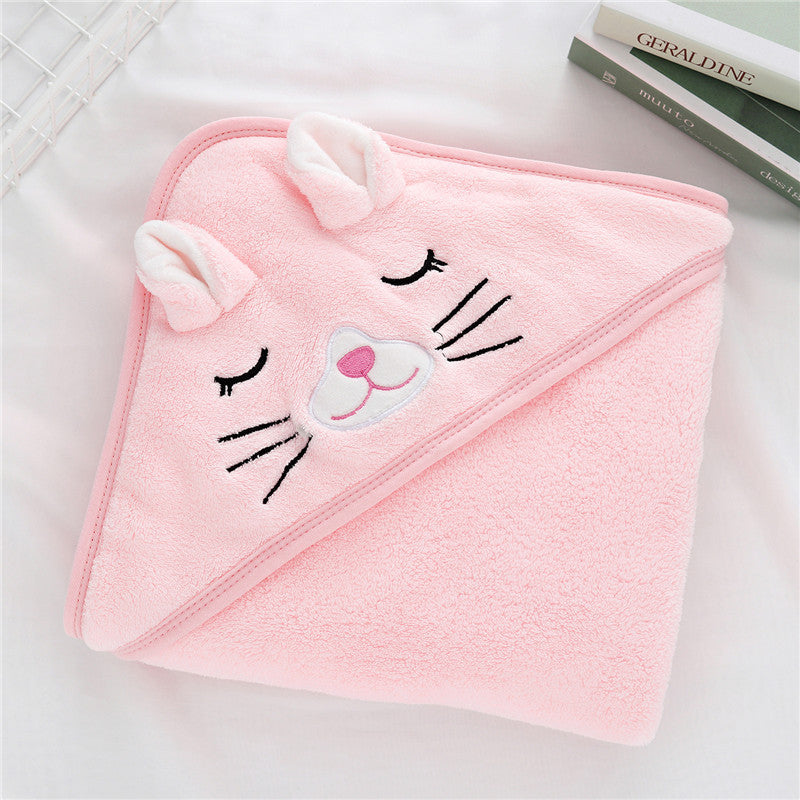 Serviette de bain animaux